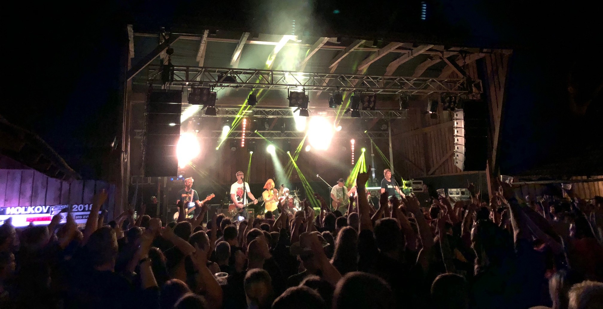 Letní parket Holkov — koncert pod širým nebem